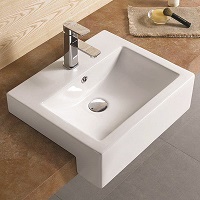 Semi-Recessed Basins